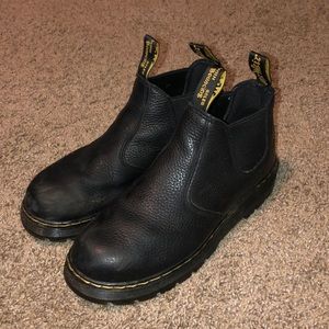 Black Mid Slip-on Doc Martens